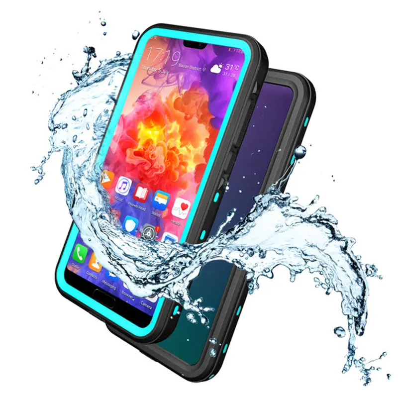 IP68 Waterproof Case for Huawei P20 lite nova 3e Swimming Diving Outdoor Shockproof Case 360 Full Protection cover