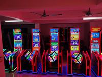 Machine d'arcade à puzzle rotatif avec rédemption de tickets, machine de jeu de loterie à monnayeur pour centre de jeux