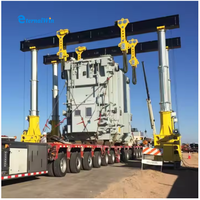Nouvelle grue portique hydraulique électrique de 600 tonnes pour levage de bateaux, avec moteur, engrenage, roulement et PLC