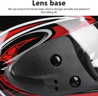 Nuevo Casco de Motociclismo de Carreras de Cara Completa, Elegante y de Alta Calidad, Casco de Seguridad Todoterreno con Forro Extraíble, Certificado CE