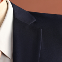 Ensemble de costume 3 pièces bleu marine, costume formel, costume de bureau, costume de mariage, costume de marié, costumes sur mesure de luxe pour hommes, fabricants de costumes pour hommes