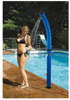 Jade Jade 20l Bleu Plage Piscine Extérieure Douche Solaire Douche Instantanée Jardin D'eau Plage Extérieure Colonne De Douche