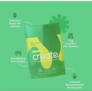 <span class=keywords><strong>Creatine</strong></span> <span class=keywords><strong>monohydrate</strong></span> gummies 1.5กรัมของ <span class=keywords><strong>Creatine</strong></span>/gummies รสแอปเปิ้ลเขียว <span class=keywords><strong>Creatine</strong></span> - Product Image 4