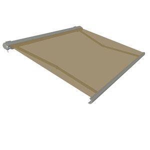 OEM ODM manuale retrattile esterno parasole Full-cassette pieghevole RV protezione ombreggiatura elettrica tacchino pergolato tenda - Product Image 5