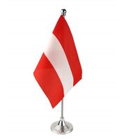 Großhandel 100% Polyester England Kleine Bedruckte Schreibtisch-Tischflagge Büroflagge Banner Neu