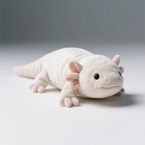 Sáng Tạo Siêu Mềm Phổ Biến Đồ Chơi Sang Trọng Thú Nhồi Bông Động Vật Axolotl Salamander PP Bông Làm Đầy Cho Căng Thẳng Cứu Trợ Cho Con Chó Con Mèo - Product Image 4