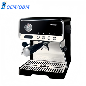 Cafetera Semiautomática, Bomba LUKA Importada, Sistema de Calentamiento, Presión de 20 Bares, Tanque de Agua de 1.8L, Máquina de Espresso, Caffettiera - Product Image 1
