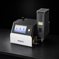 Photomètre à flamme BIOBASE BK-FP6431B, spectromètre d'émission de laboratoire, compresseur d'air externe, USB, soufflet en acier inoxydable