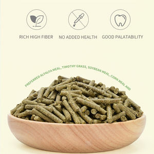 Alimento para Coelhos Liofilizado por Atacado da Fábrica YEE com Capim Timothy, Alfafa e Vegetais, Alta Nutrição para Pequenos Animais - Product Image 4