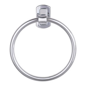 Juego de Toallero de Aleación de Zinc con Acabado Níquel Estilo Europeo para Baño y Hotel con Barra de Almacenamiento y Ganchos - Product Image 2