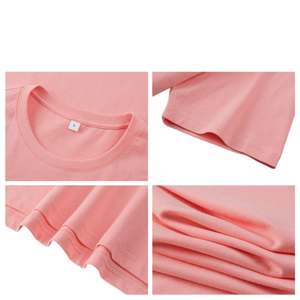 Camiseta de Manga Corta para Hombre, Premium, Transpirable, de Algodón, Estilo Casual de Negocios, Color Sólido, Corte Relajado, con Estampado Personalizado - Product Image 3