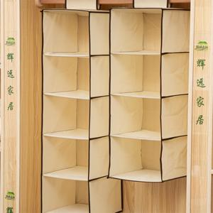 Organiseurs de placard suspendus en tissu pliable multicouche en gros, essentiels pour l'organisation de la chambre et de la garde-robe - Product Image 1