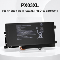Penggantian Baterai Laptop PX03XL 11.4V 50Wh untuk HP ENVY 14-K M6-K TPN-C109 TPN-C110 HSTNN-LB4P 715050-001 Li-ion 3-Cell Pack