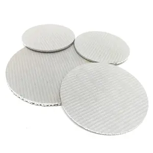 10 micron 4/5 Layer 500*500mm Sintered Stainless Steel Filter Discs