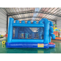 Château gonflable personnalisé Pat'Patrouille, château gonflable Pat'Patrouille pour chien, château gonflable Pat'Patrouille avec toboggan pour location