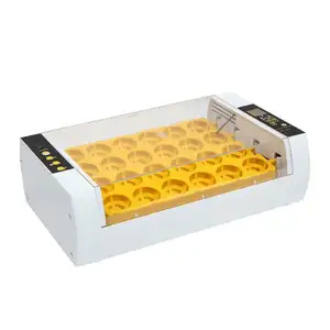 HHD Automatic Small 24 Egg Incubator Geeignet zum Schlüpfen von Chicken Duck Wachtel eiern Auto Egg Turning Hatcher