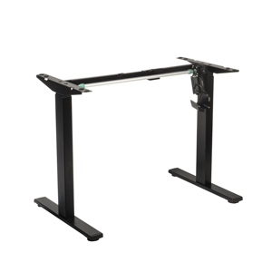 Escritorio Elevador Moderno Charmount de Aluminio Plateado con Función de Ajuste de Altura para Uso con Computadora CT-MCD-1SBA - Product Image 1