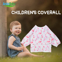 Ananbaby Bavoirs pour bébé à manches longues très vendus Tablier d'alimentation imperméable à l'eau de haute qualité au prix de gros Prix raisonnable et bas