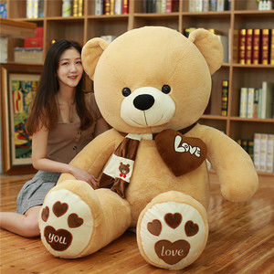 Énorme ours en peluche géant, animal en peluche doux, vente en gros, logo personnalisé disponible - Product Image 2