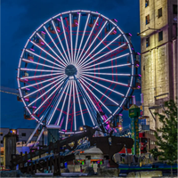 Attraction en promotion : Manèges de parc d'attractions personnalisés, Grande Roue géante