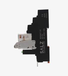 Salz ชุดรีเลย์ CP แบบอัตโนมัติ SA-CP1C-A24-PM 24-230VAC 1CO ซ็อกเก็ตแบบพุชอินสำเร็จรูป1 16A สัมผัสที่รับน้ำหนักได้สูง16.5มม. CE สำหรับ ROHS - Product Image 5