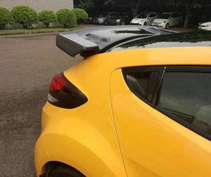 สปอยเลอร์หลังคาร์บอนไฟเบอร์แบบเดี่ยวสำหรับ Veloster รุ่น Sequence Style (ไม่ใช่รุ่น Turbo) - Product Image 4