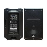 Nouveau module de haut-parleur audio portable alimenté par batterie, haut-parleur actif en plastique, haut-parleurs actifs de 15 pouces, équipement audio de 1200 W à bas prix