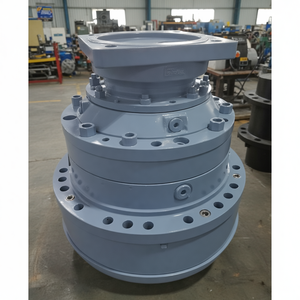 Reductor de velocidad de engranajes helicoidales cónicos para equipos de minería y metalurgia, reductor de velocidad de motor con engranaje de tornillo sin fin - Product Image 2