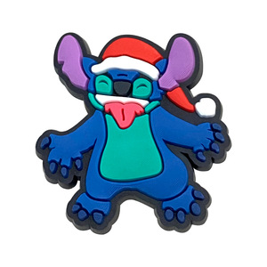 18 pièces de breloques pour chaussures de Noël bleues Pixie Stitch, pendentifs pour sandales, boutons, épingles originales pour chaussures et sabots, cadeaux pour amis - Product Image 6