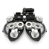 High Accuracy Ophthalmic Vision Tester Manual Phoropter Full Auxiliary Lenses Eye Testing Device