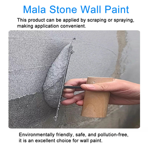 <span class=keywords><strong>Pintura</strong></span> para <span class=keywords><strong>Paredes</strong></span> Interiores/Exteriores Mala con Revestimiento Líquido de Piedra de <span class=keywords><strong>Color</strong></span>, Resistente a los Rayos UV, Impermeable, Ignífuga, Pincel para Arte con <span class=keywords><strong>Arena</strong></span> de <span class=keywords><strong>Color</strong></span> - Product Image 5