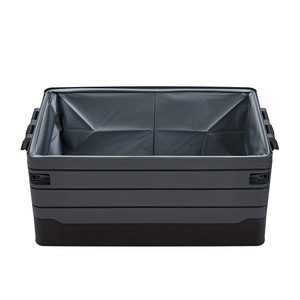 Boîte de rangement en plastique PP pliable portable, conception pliable pour le <span class=keywords><strong>camping</strong></span> en plein air, la randonnée, l'utilisation dans un sac de voiture, plusieurs tailles disponibles - Product Image 3