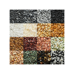 Ciottoli di colore naturale all'ingrosso della fabbrica 25kg secchio a basso prezzo esterno paesaggio pavimento ghiaia ciottoli veloce nave - Product Image 1