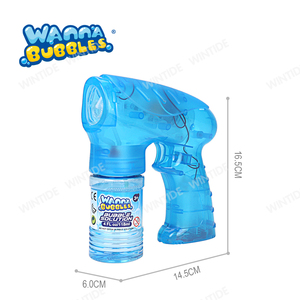 Hot Selling Electric LED Light Up Bubble Guns With Sound Summer <strong>Toy</strong> For Kid Play - Product Image 5