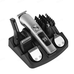 <span class=keywords><strong>Tondeuse</strong></span> à cheveux multifonctionnelle sans fil 6 en 1 la plus vendue pour hommes, <span class=keywords><strong>barbe</strong></span>, nez, sourcils, longue durée de vie de la batterie, <span class=keywords><strong>tondeuse</strong></span> à cheveux étanche - Product Image 1