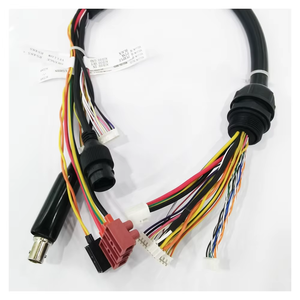맞춤형 유연한 와이어 하네스 CCTV 카메라 보안 차폐 모니터링 배선 RJ 45 - Product Image 2