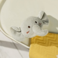 Dernier design : Bavoir-serviette apaisant et réconfortant, personnalisable de haute qualité, en coton mousseline, pour le confort et la sécurité de bébé