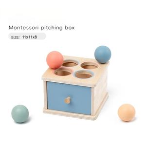 Wooden Toys Color and Shape Classification Wooden <b>Box</b> (Insert Rod Version) - Product Image 3