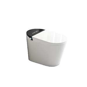 Capteur ST07 Siège de toilette intelligent chauffant intelligent pour salle de bain Piège en S en céramique Commodes de toilette à chasse d'eau par gravité - Product Image 1