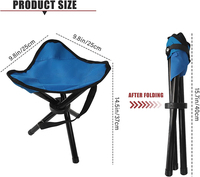 Chaise de pêche portable Jrc Defender, chaise de camping trépied, cadre en acier robuste, siège inclinable, durable, pliable, imperméable 600D