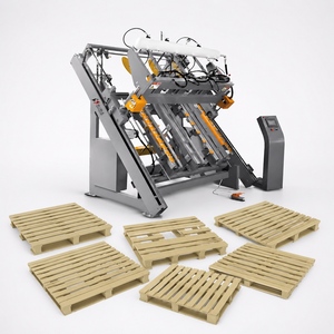 Macchina Completamente Automatica per la Produzione di Pallet <span class=keywords><strong>in</strong></span> <span class=keywords><strong>Legno</strong></span> con Sistema Idraulico per la Produzione Industriale di Pallet Standard Europei e Americani - Product Image 1