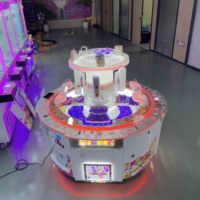 Fabricant personnalisé enfants et adultes prix maison de bonbons griffe Machine vraie grue d'arcade Machine d'amusement à pièces