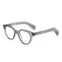 8638 CP Montura de Gafas Unisex Estilo Japonés Vintage con Protección Anti Luz Azul para Miopía, Soporte para Logotipo Personalizado