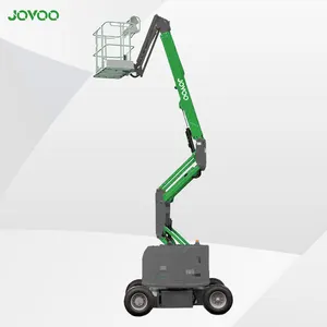 JOVOO 9m 11m 14m 16m 18m 20m towable स्व-चालित आदमी लिफ्ट मिनी बिक्री के लिए व्यक्त बूम लिफ्ट हवाई काम मंच