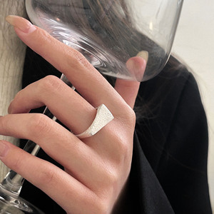 Yinruitai S925 Sterling Silver Geometric <b>Ring</b> For Women Everyday Wear - Product Image 2