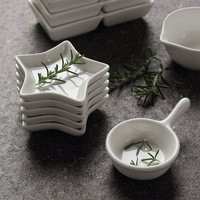 Mini-bols japonais créatifs en céramique pour sauces, assiettes irrégulières pour sauce soja, vinaigre, condiments, cornichons, pour sushi, maison et restaurant