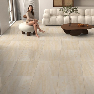 Glacier Nero - Baldosas de Porcelana Pulida de 600x600 mm, Efecto Granito Oscuro, Diseño Moderno para Interiores, 8 mm - Product Image 4