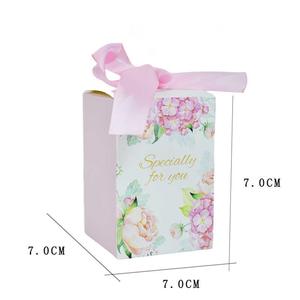 กล่องของขวัญเทียนหอมระดับไฮเอนด์วัสดุ <span class=keywords><strong>DIY</strong></span> พร้อมริบบิ้นลายผีเสื้อสำหรับถ้วยครีมตาพิมพ์เคลือบผิวด้าน - Product Image 6