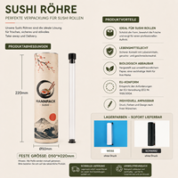 Contenedor Push Pop para Sushi al por Mayor, 50mm 60mm, Suministro B2B a Granel