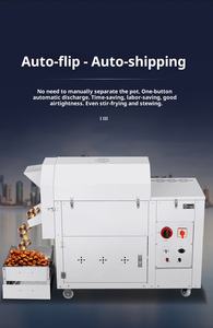 Nouvelles situations de grilles de noix automatiques pour les noix et les graines d'arachide, grilles de noix entièrement automatiques, maïs à gaz ou électrique - Product Image 4